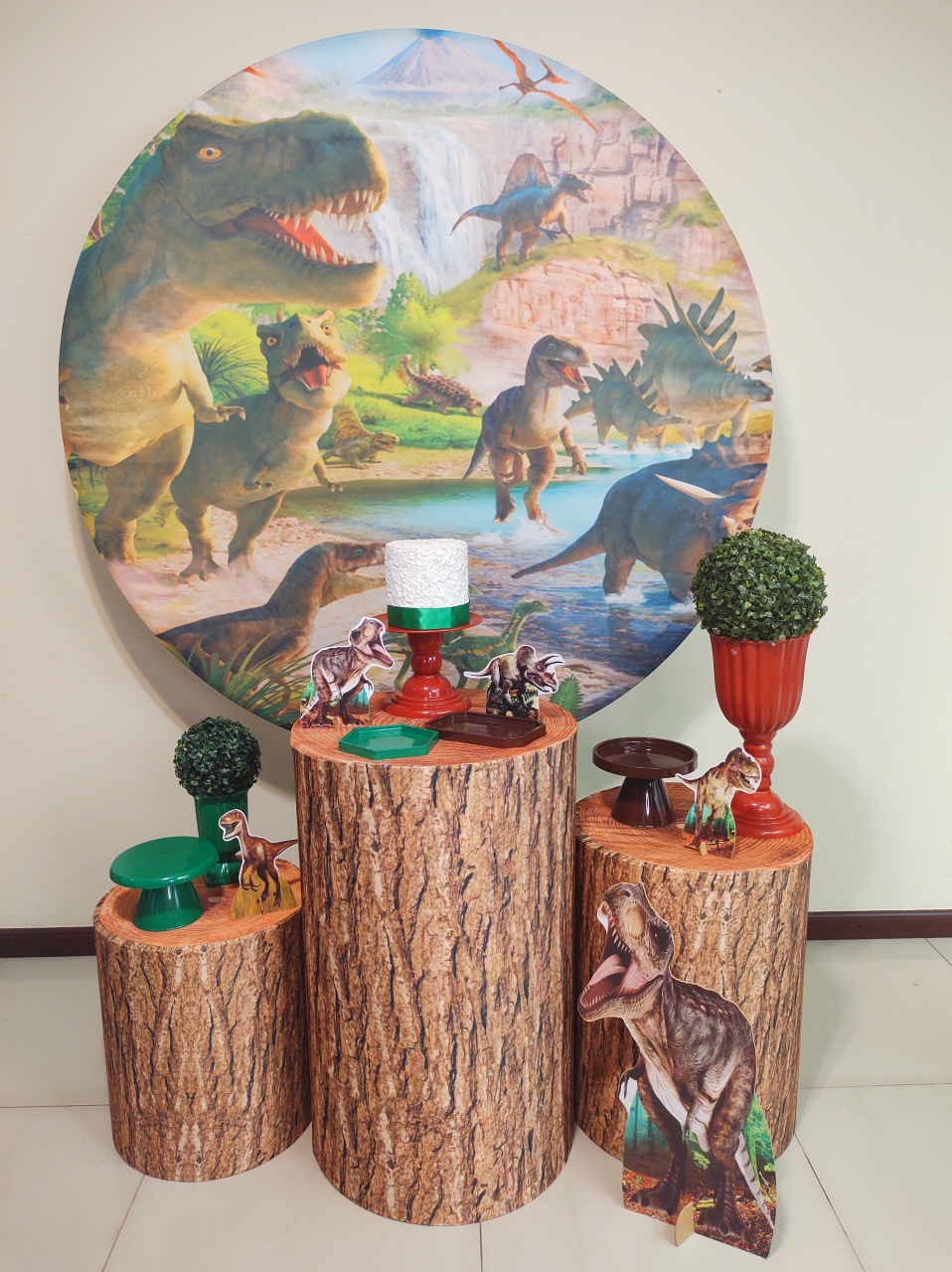 Dinossauro Kit 1 - Senhora Pig Pegue e Monte 