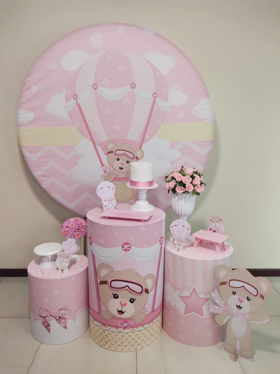 Ursa Balonista Kit 1 - Senhora Pig Pegue e Monte 