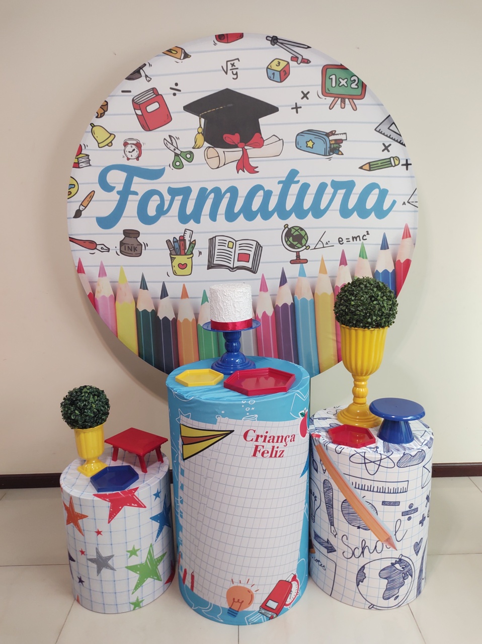 Formatura Infantil Kit 1 - Senhora Pig Pegue e Monte 