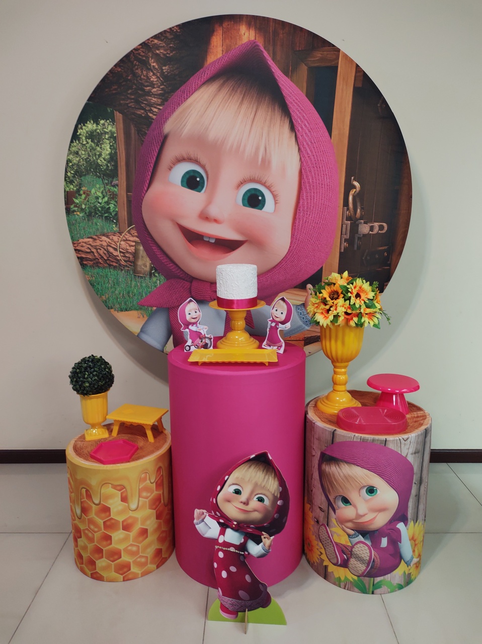 Masha Kit 1 - Senhora Pig Pegue e Monte 