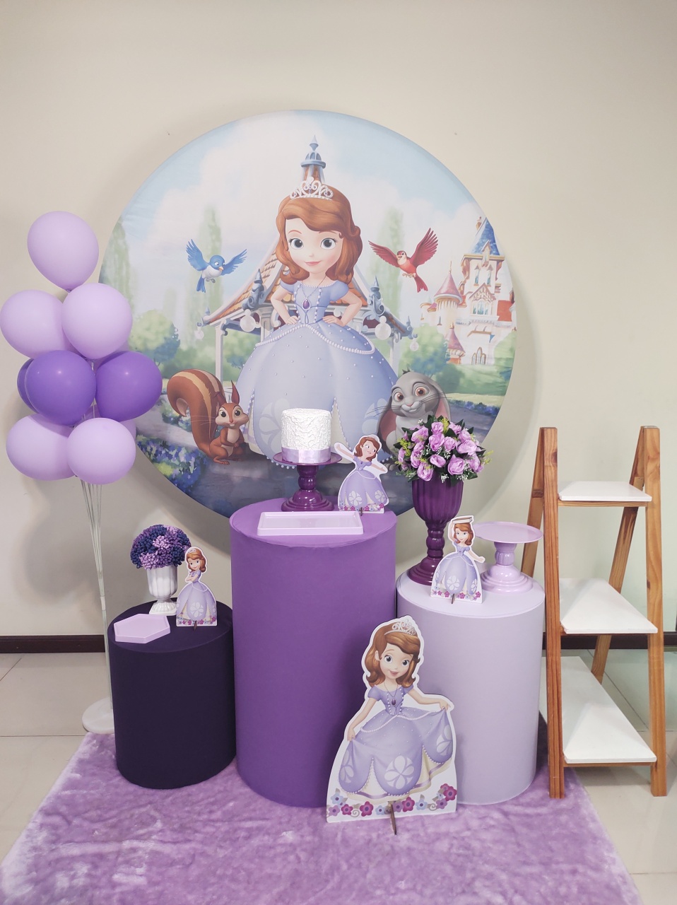 Princesinha Sofia Kit 2  - Senhora Pig Pegue e Monte 