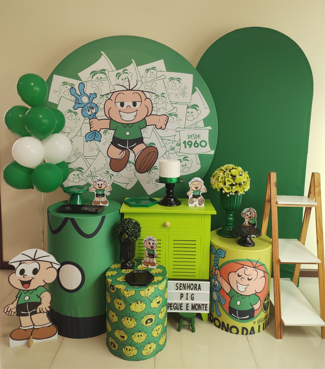 Cebolinha Kit 3 - Senhora Pig Pegue e Monte 