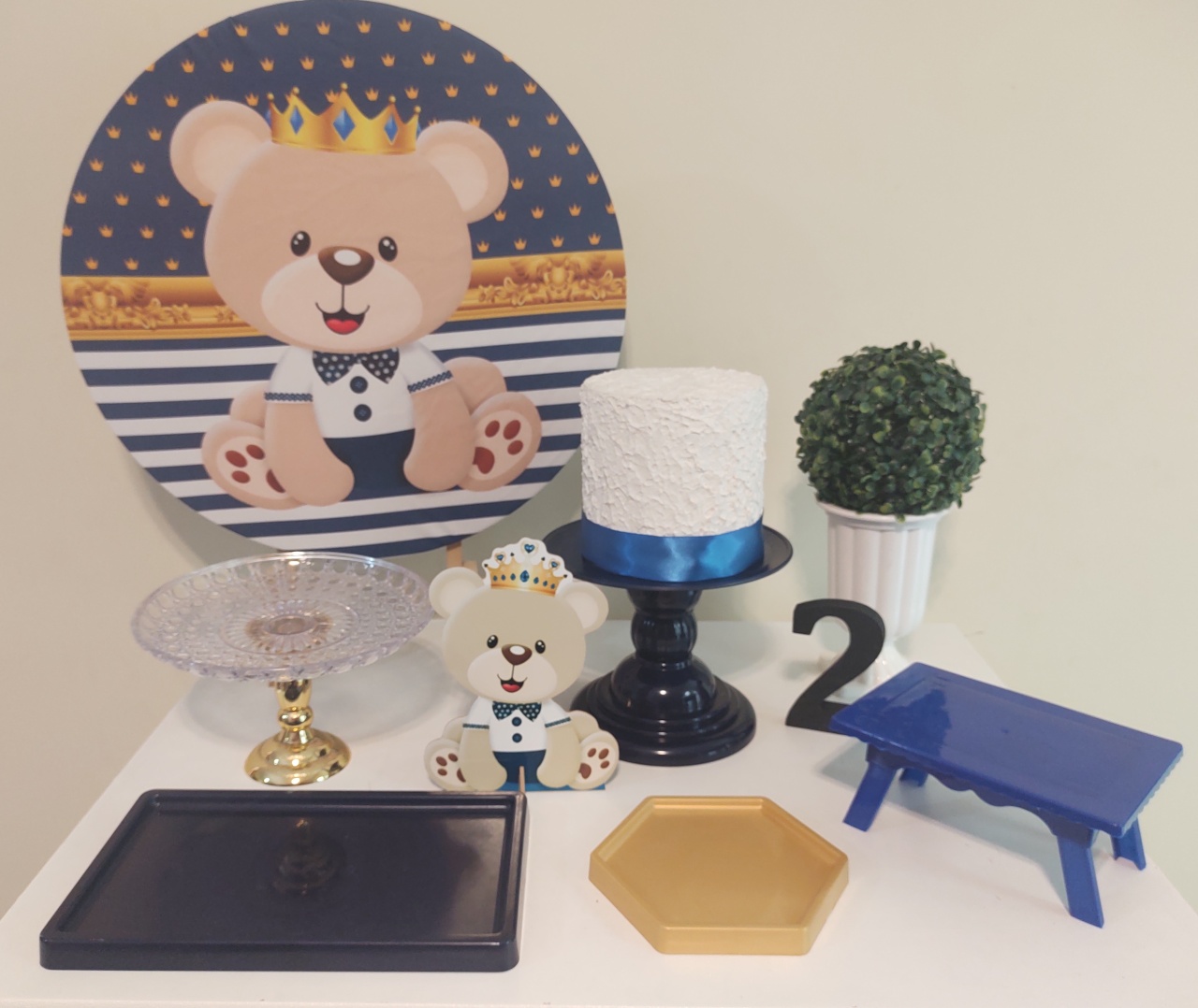 Kit Urso Principe  - Senhora Pig Pegue e Monte 