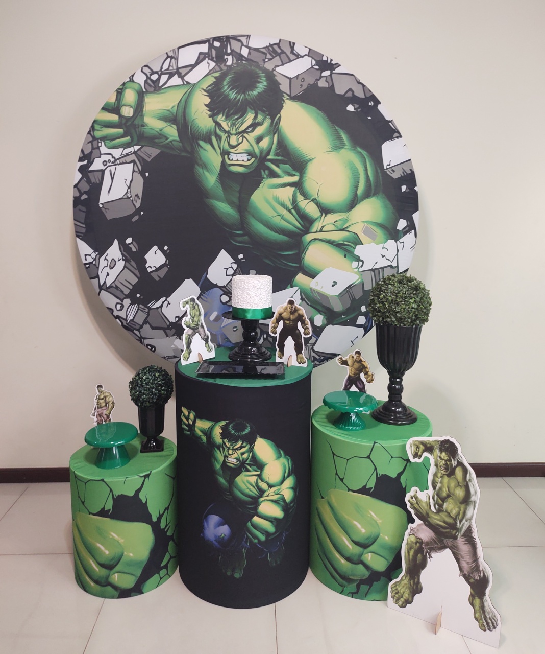 Hulk Kit 1 - Senhora Pig Pegue e Monte 