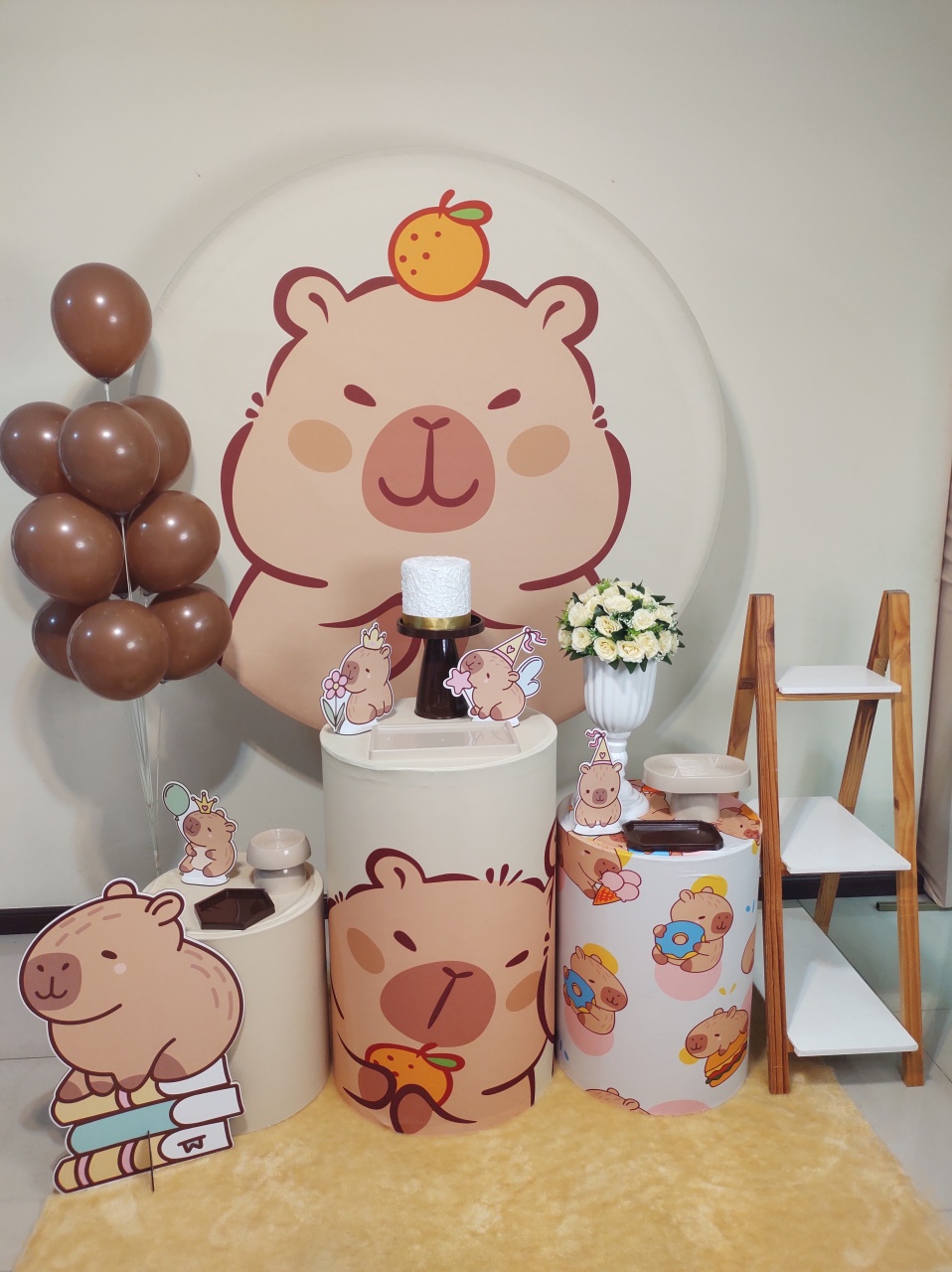 Capivara Kit 2  - Senhora Pig Pegue e Monte 