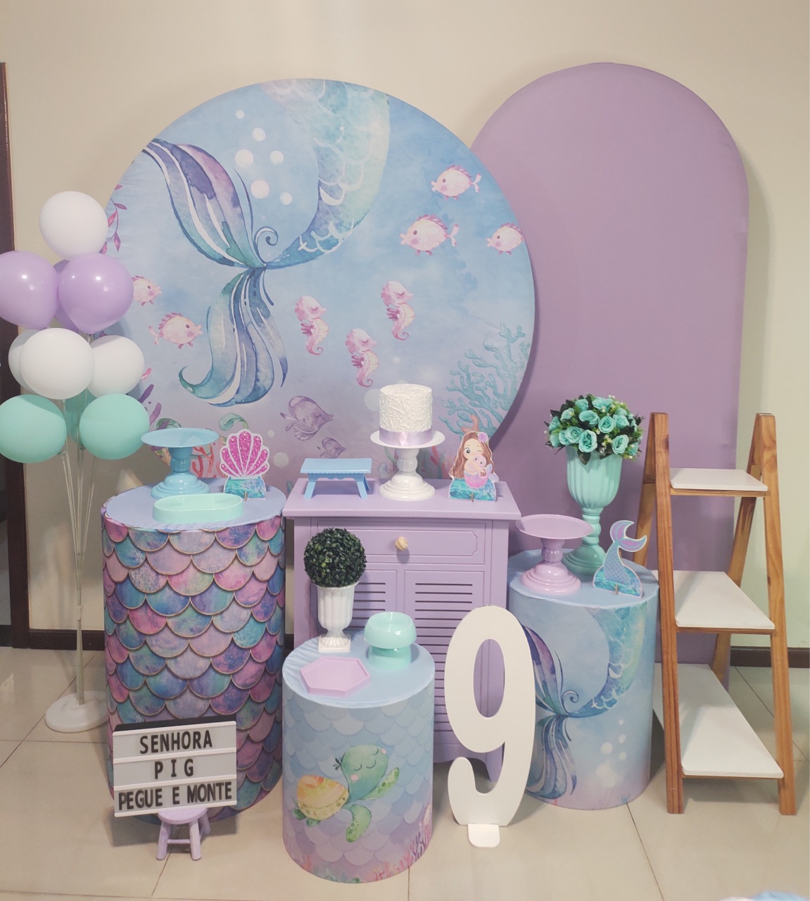 Sereia Kit 3 - Senhora Pig Pegue e Monte 