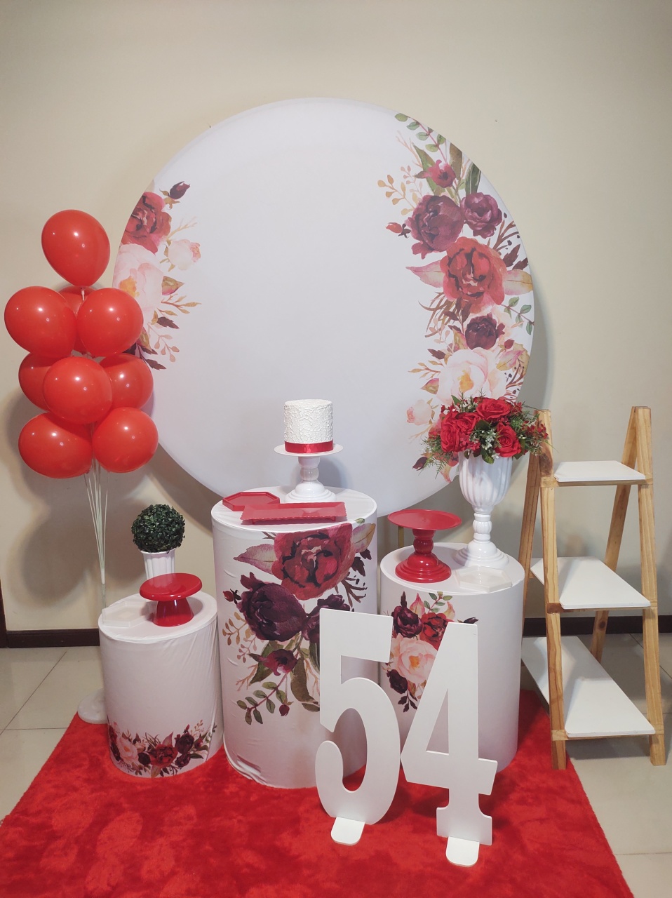 Rosas Vermelhas Kit 2 - Senhora Pig Pegue e Monte 