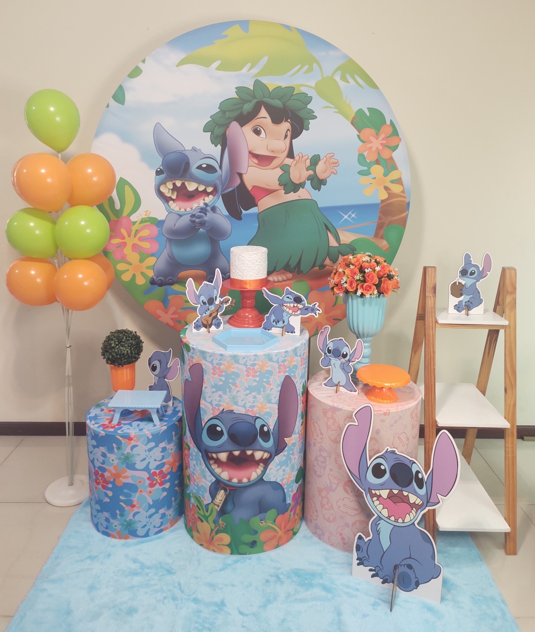Lilo E Stitch 02 Kit 2 - Senhora Pig Pegue e Monte 