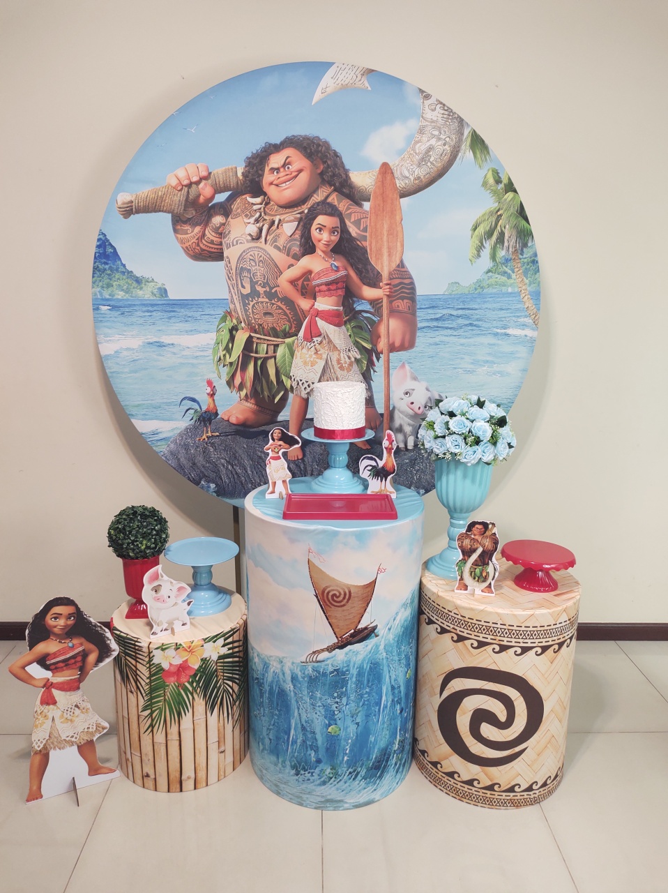Moana Kit 1 - Senhora Pig Pegue e Monte 
