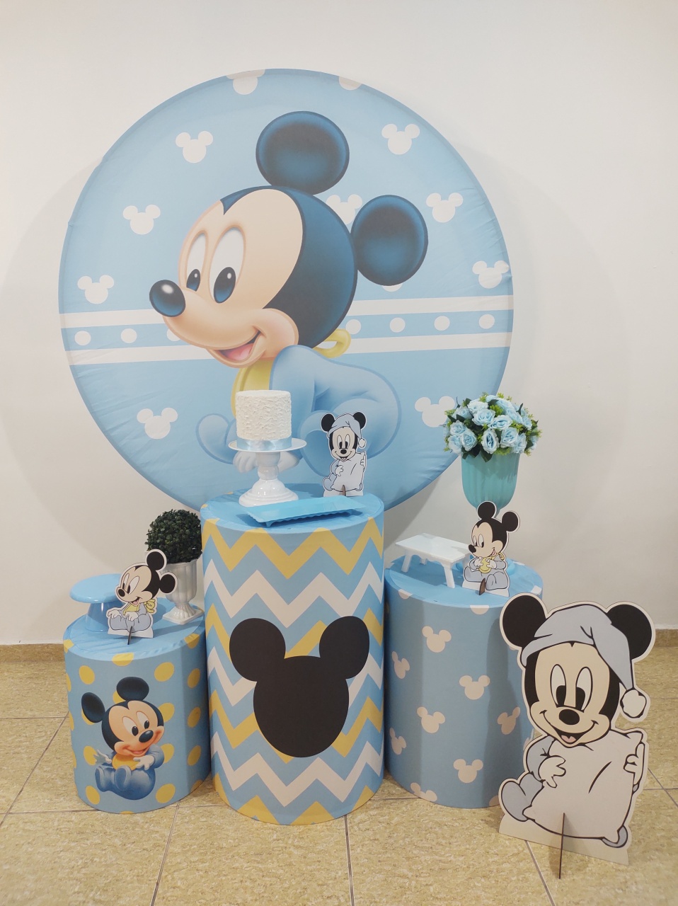 Mickey Baby Kit 1 - Senhora Pig Pegue e Monte 