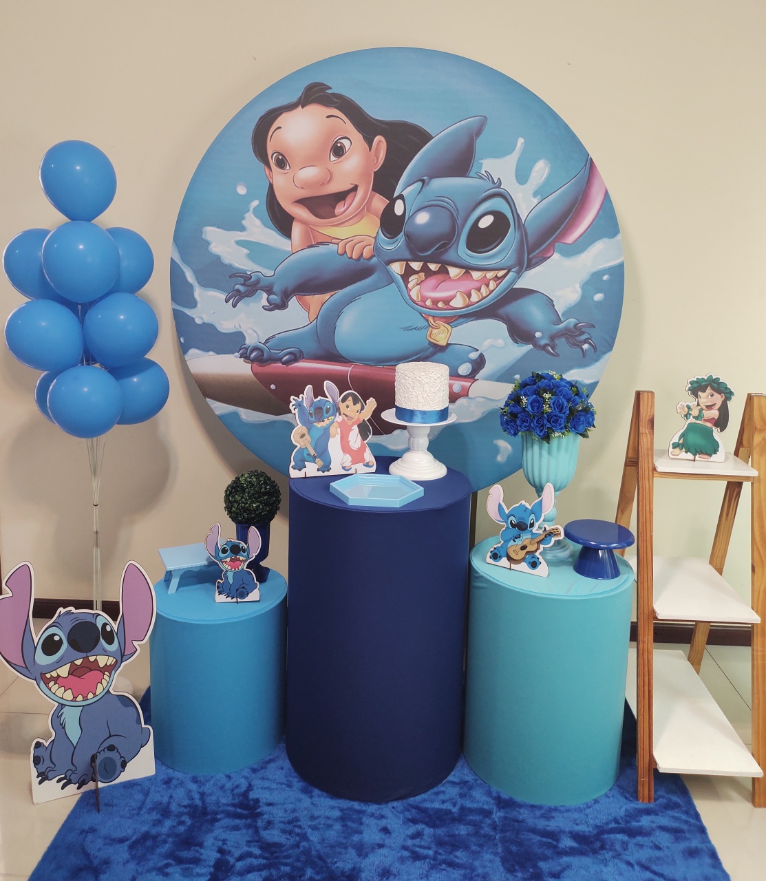 Lilo E Stitch 01 Kit 2 - Senhora Pig Pegue e Monte 