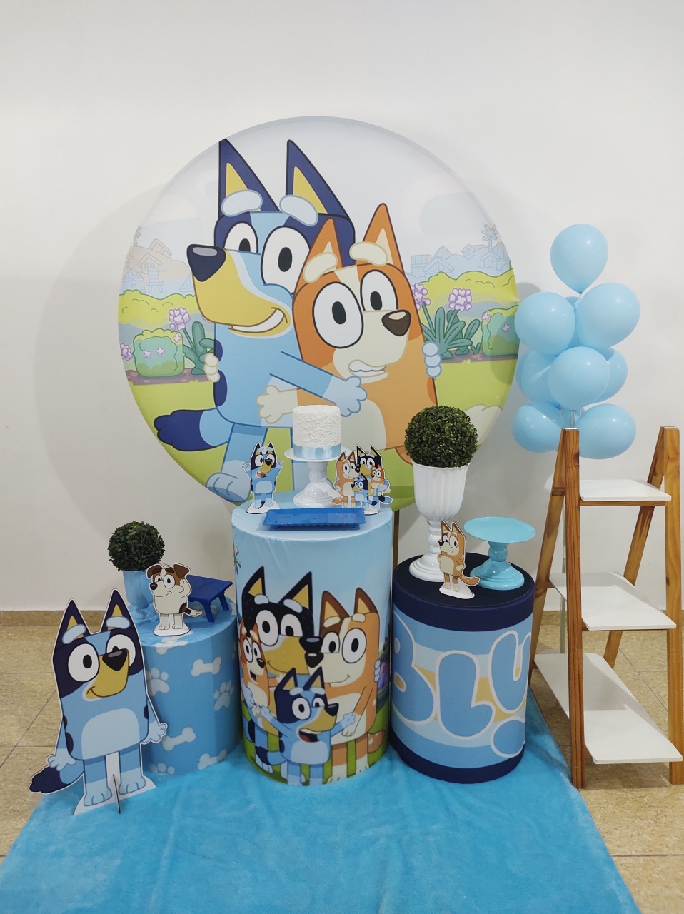 Bluey Menino Kit 2 - Senhora Pig Pegue e Monte 
