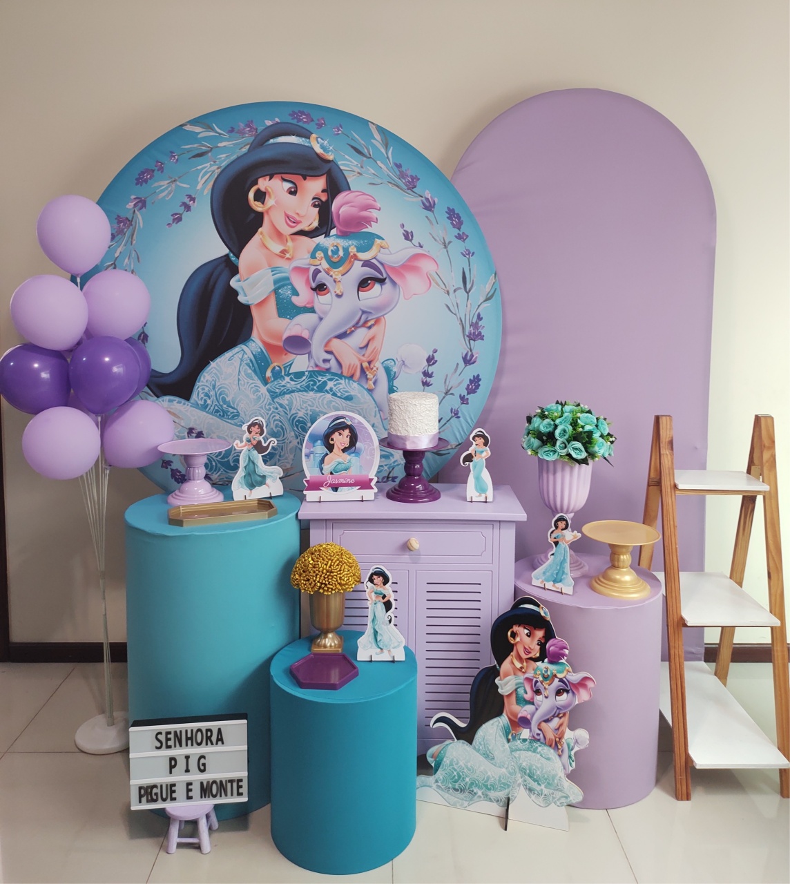 Jasmine Kit 3 - Senhora Pig Pegue e Monte 