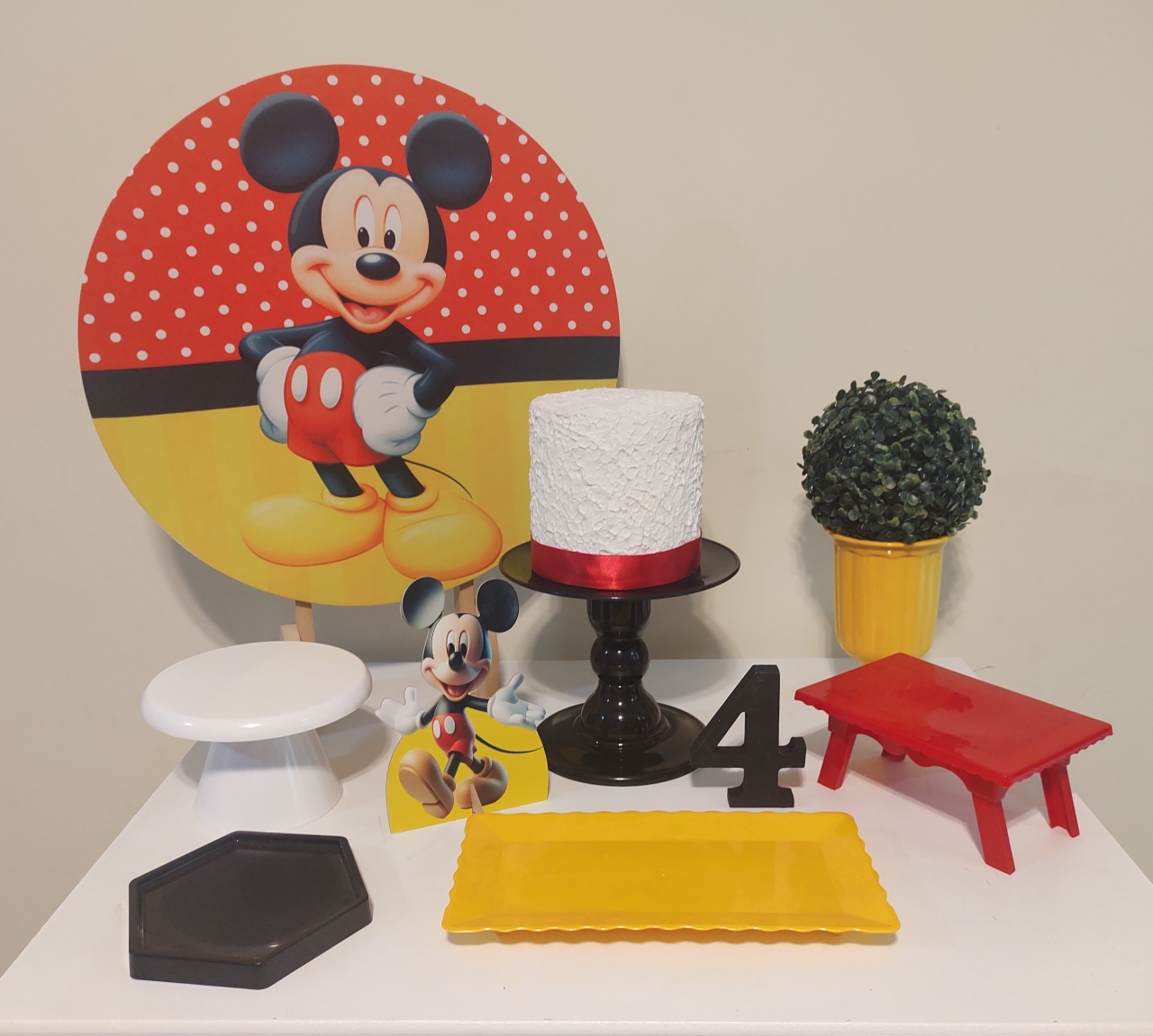 Kit Mickey  - Senhora Pig Pegue e Monte 