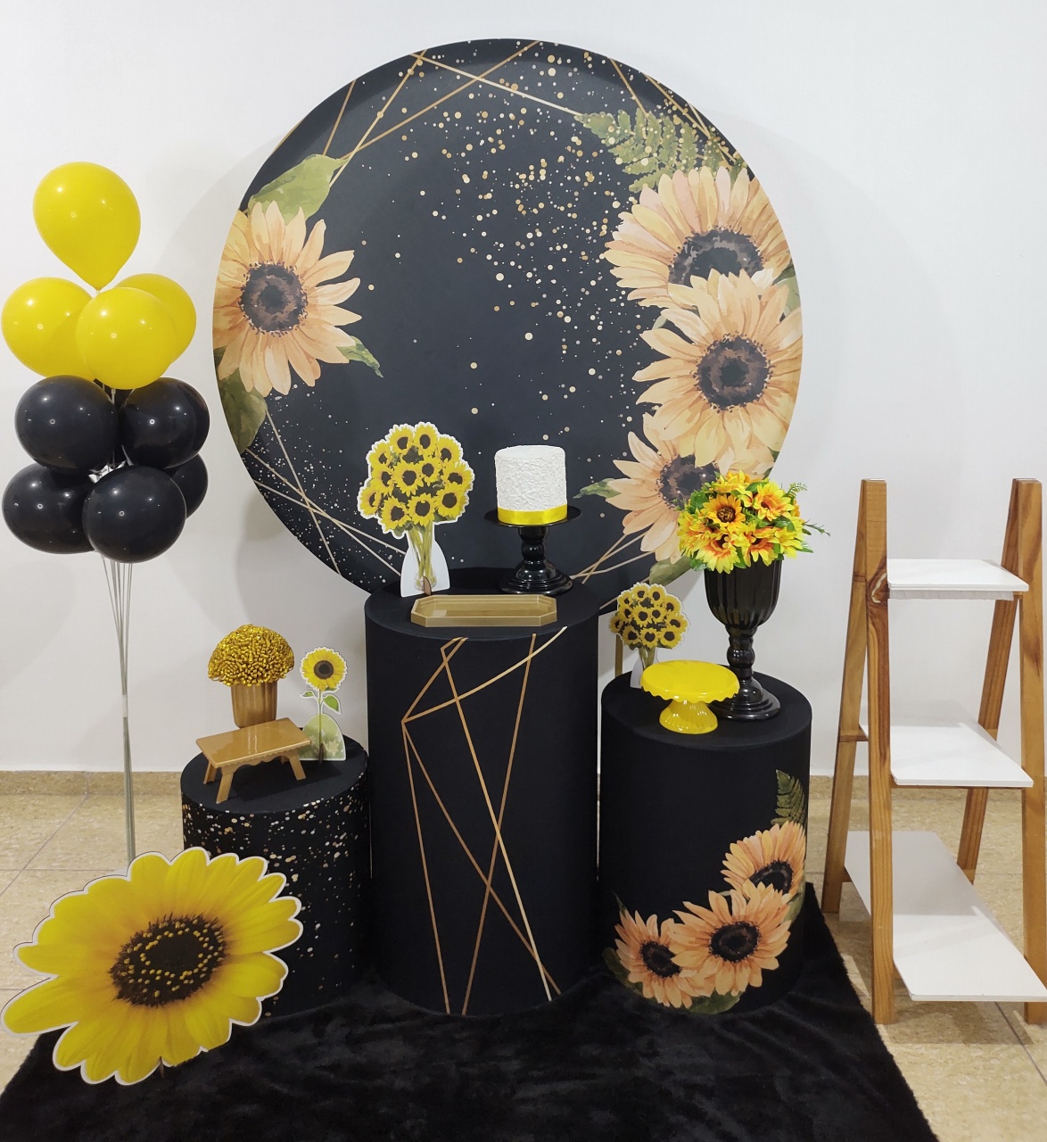Girassol Preto Kit 2 - Senhora Pig Pegue e Monte 