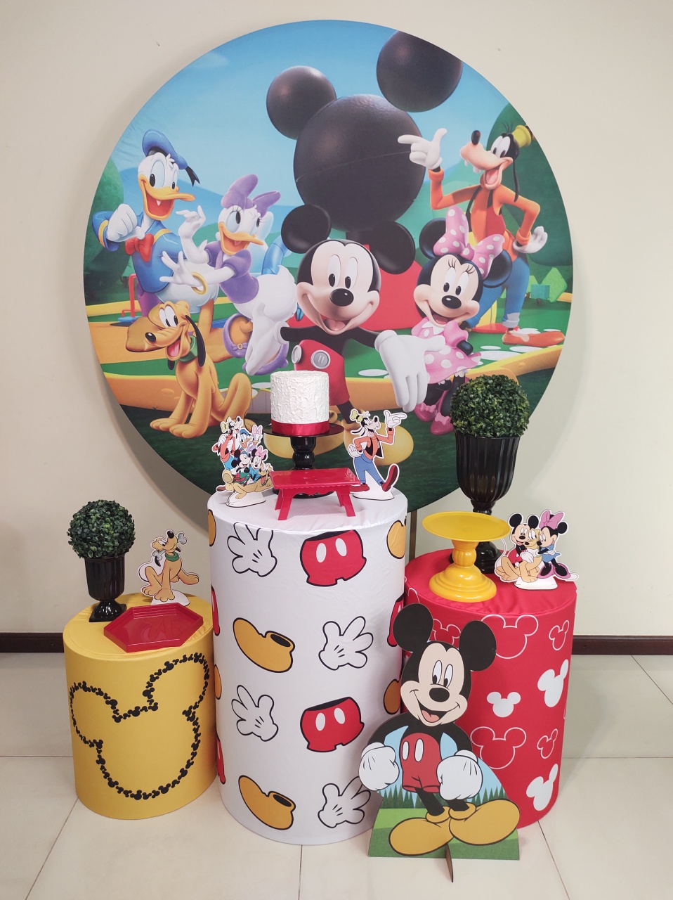 Turma Do Mickey Kit 1 - Senhora Pig Pegue e Monte 