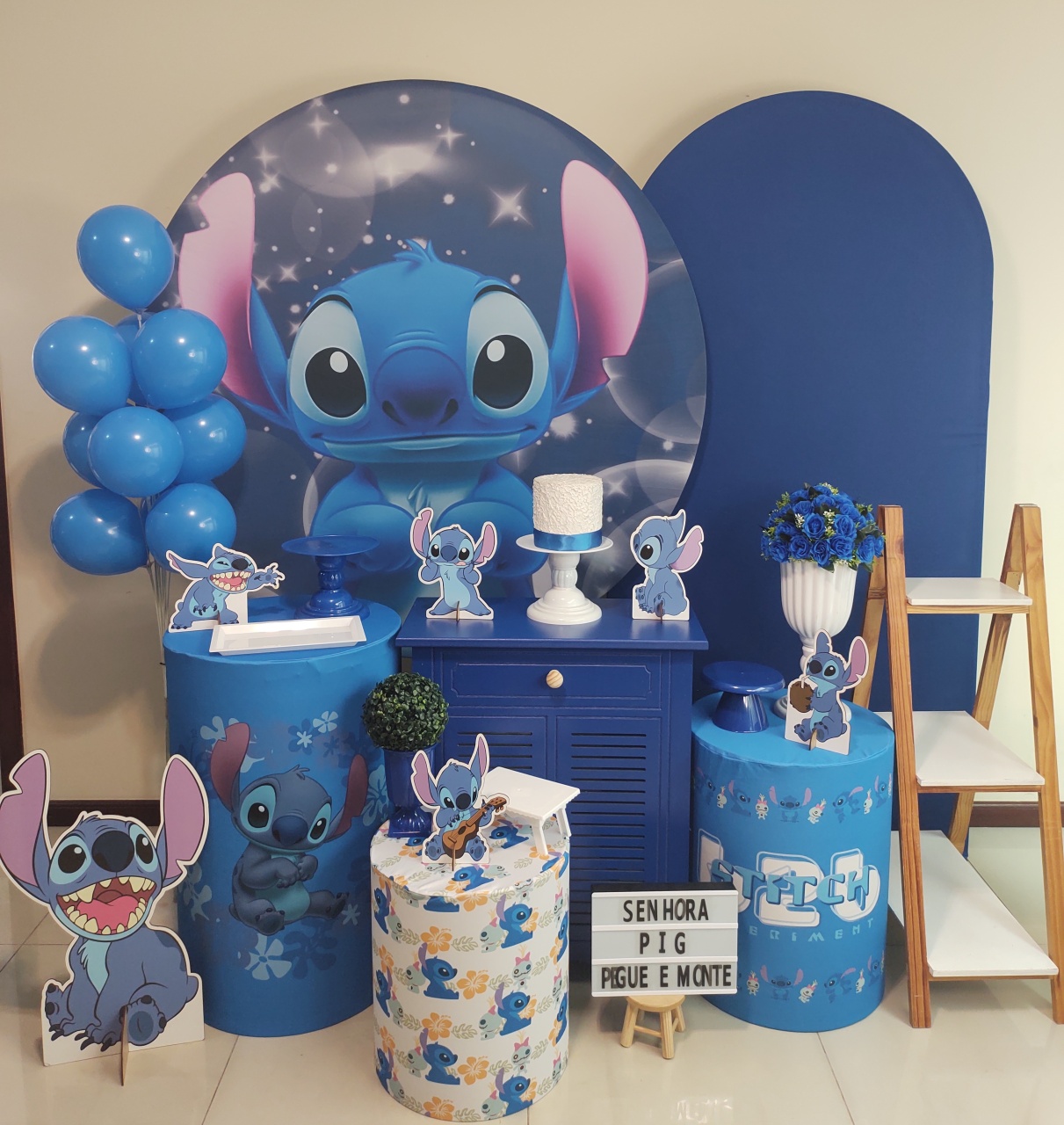 Stitch Kit 3 - Senhora Pig Pegue e Monte 