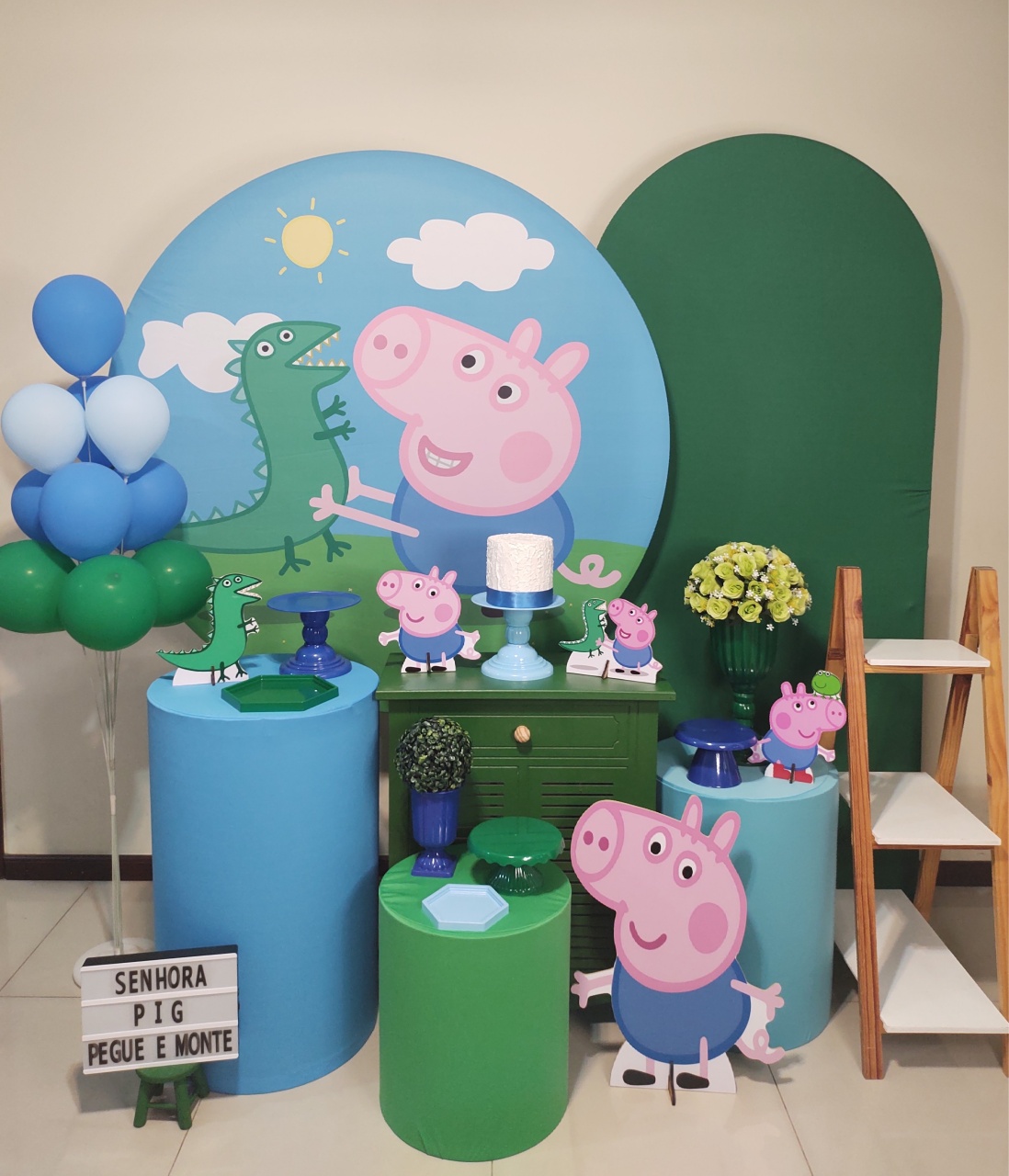 George Pig Kit 3 - Senhora Pig Pegue e Monte 