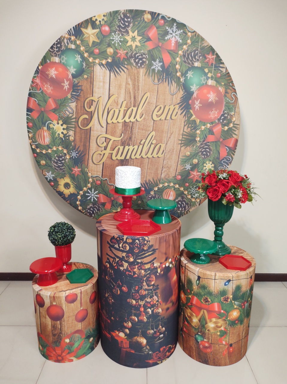 Natal Em Família Kit 1 - Senhora Pig Pegue e Monte 