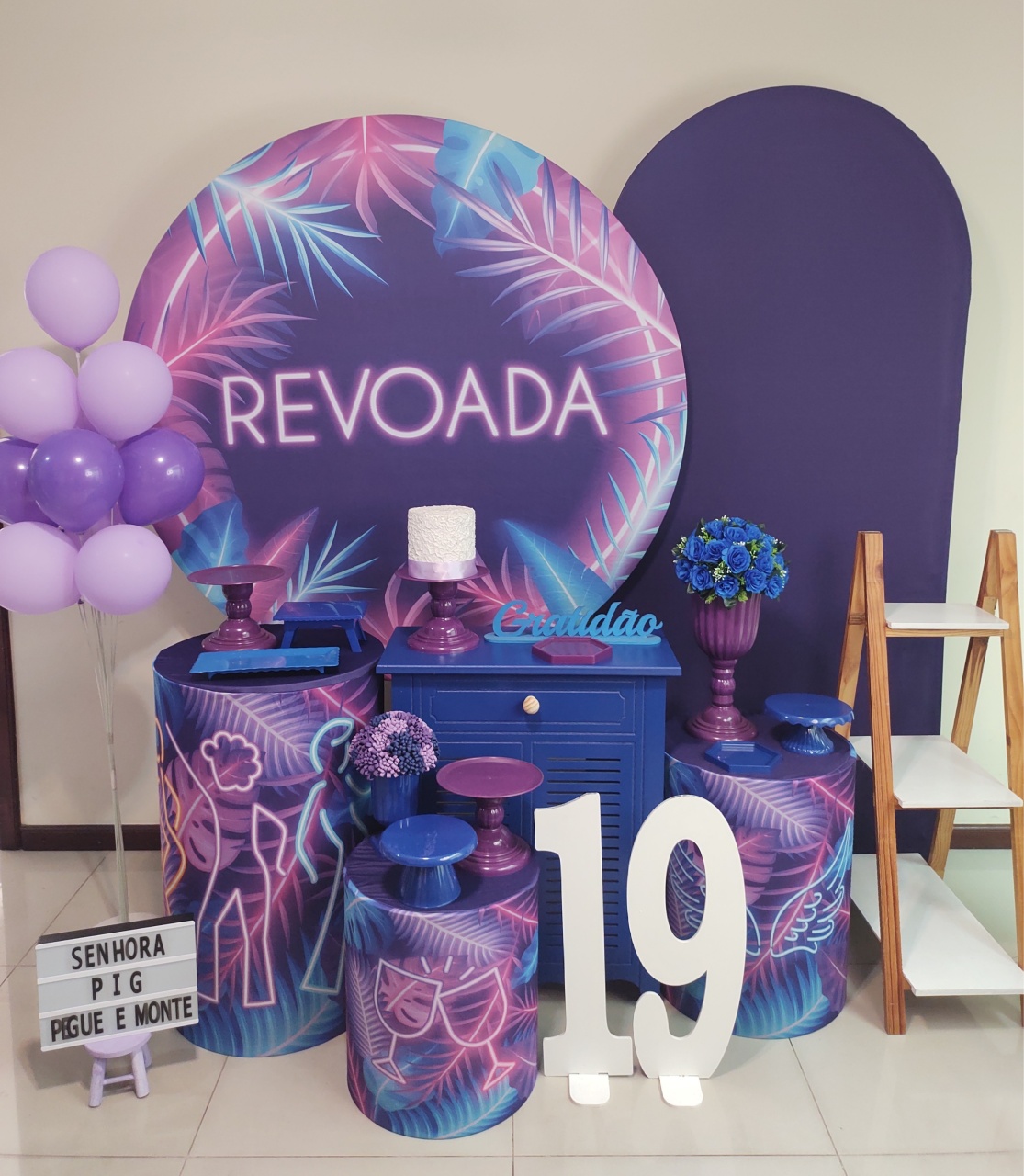 Revoada Kit 3 - Senhora Pig Pegue e Monte 