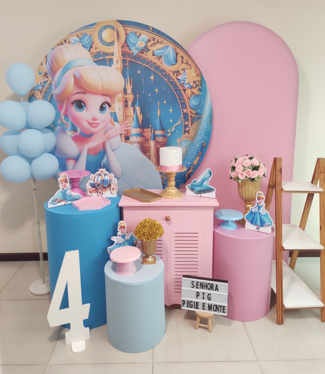 Cinderela Ia Kit 3 - Senhora Pig Pegue e Monte 