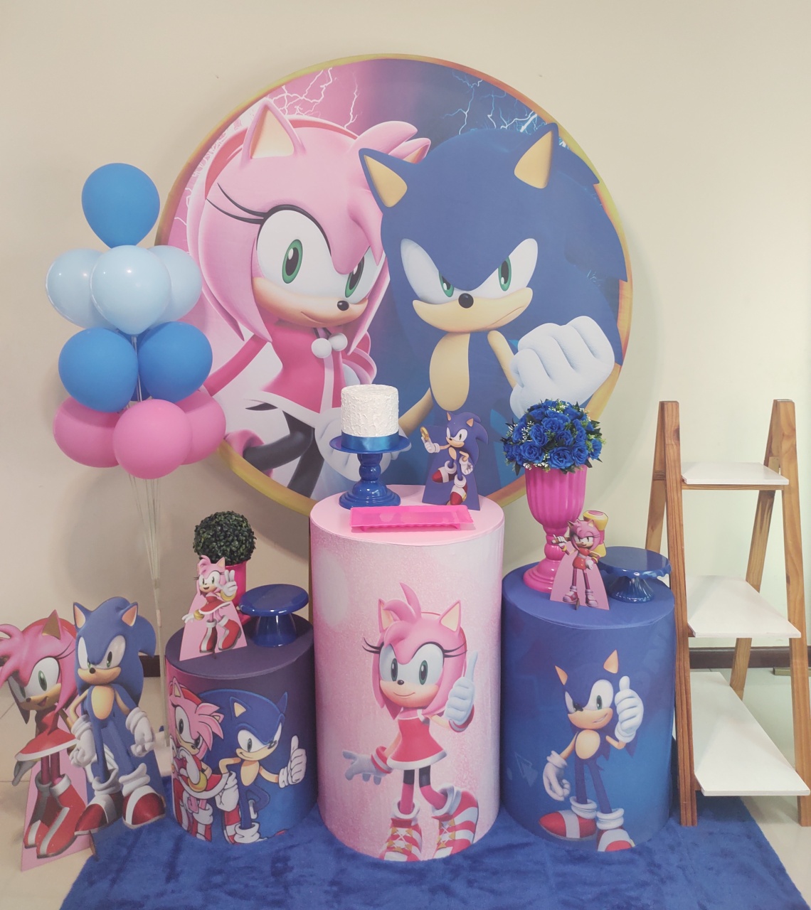 Sonic E Amy Kit 2 - Senhora Pig Pegue e Monte 