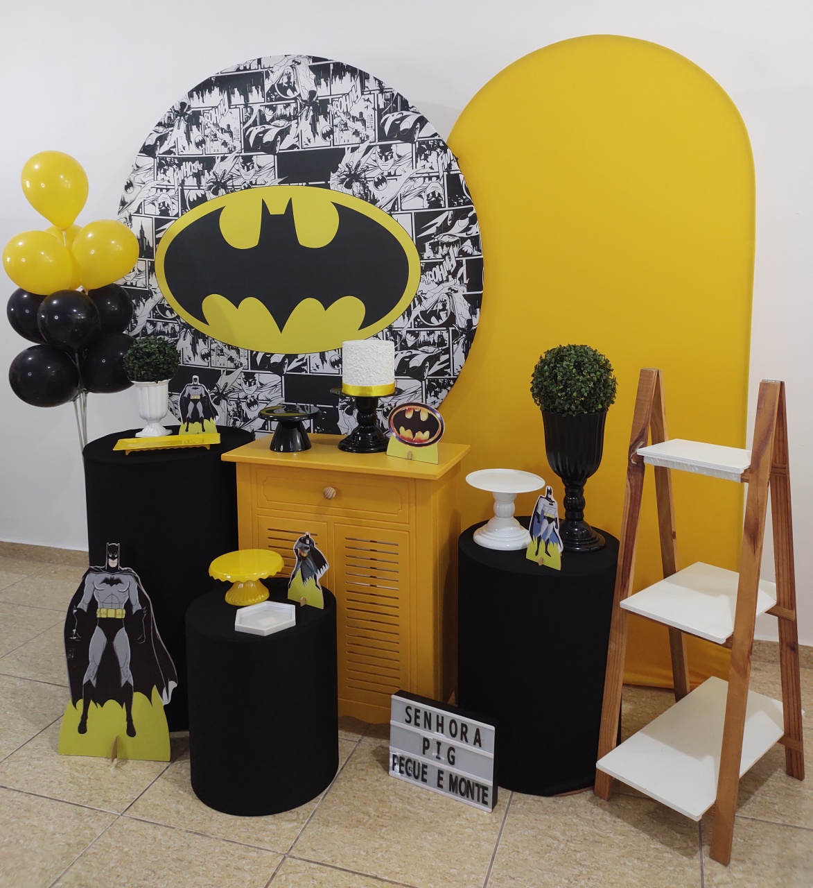 Batman Kit 3 - Senhora Pig Pegue e Monte 