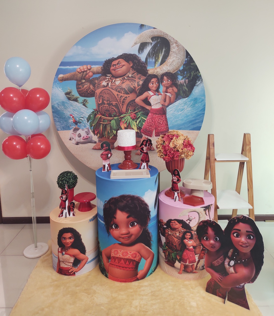 Moana 2 Kit 2  - Senhora Pig Pegue e Monte 