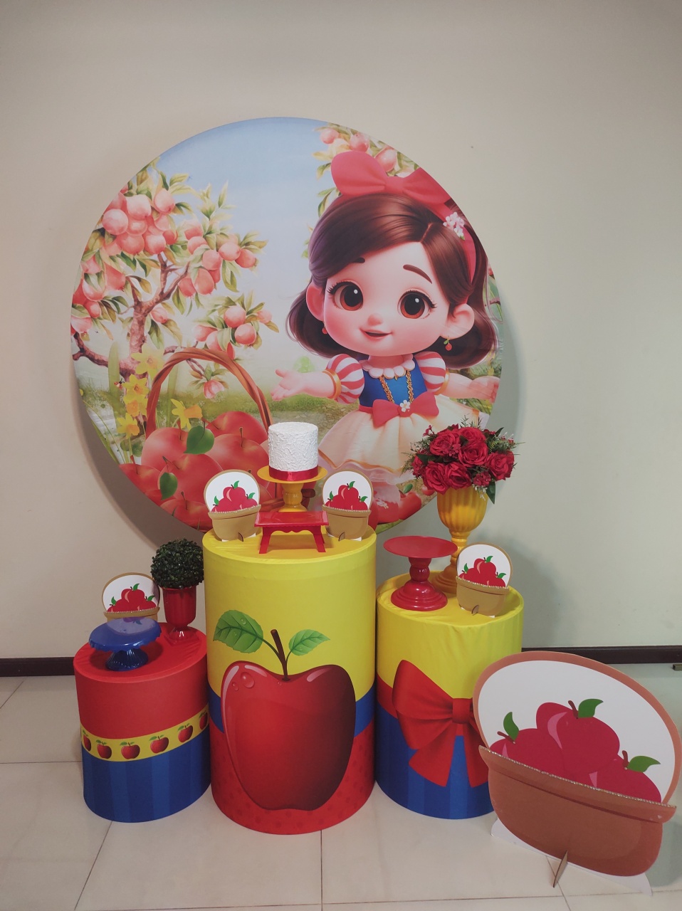 Branca de Neve 1 Kit 1 - Senhora Pig Pegue e Monte 