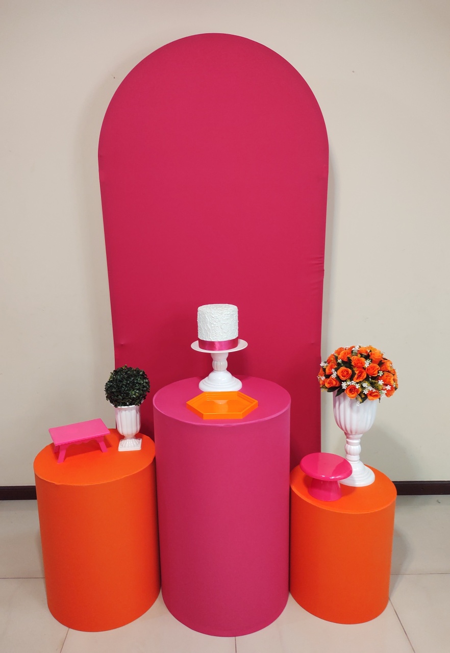 Pink E Laranja Kit 1 - Senhora Pig Pegue e Monte 