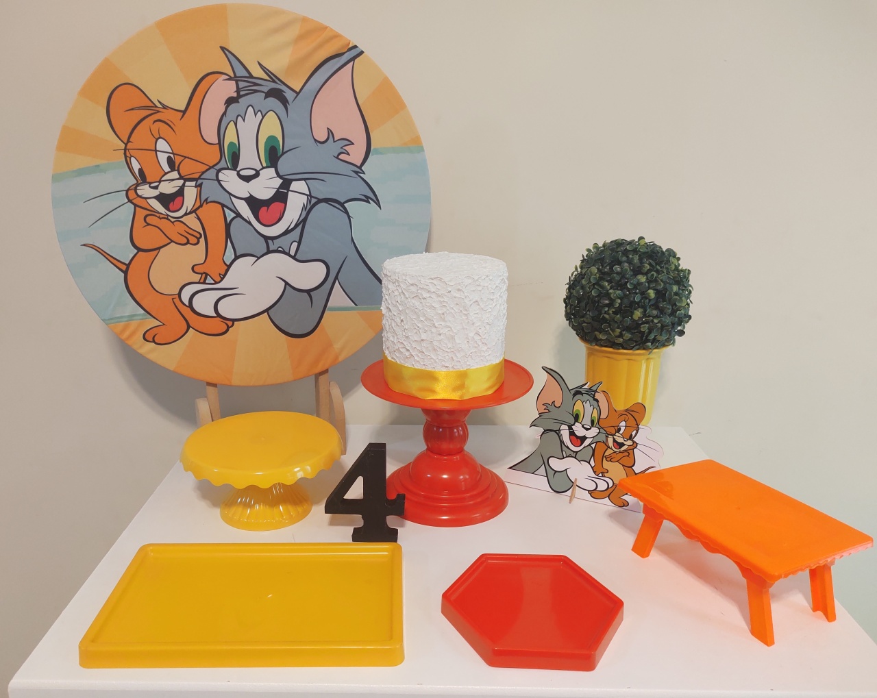 Kit Tom E Jerry  - Senhora Pig Pegue e Monte 