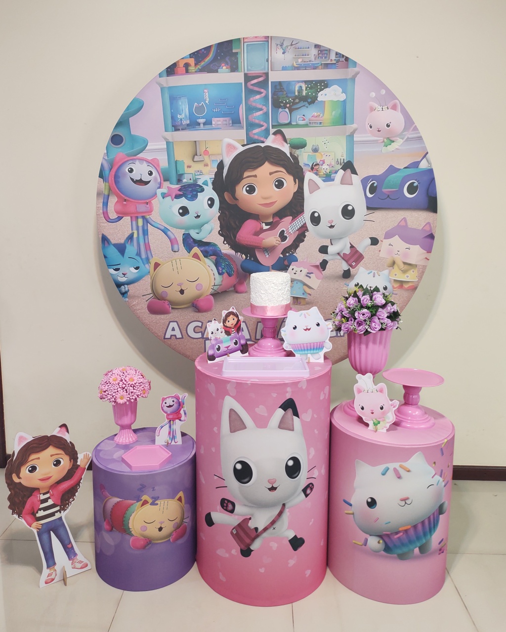 A Casa Mágica da Gabi Kit 1 - Senhora Pig Pegue e Monte 