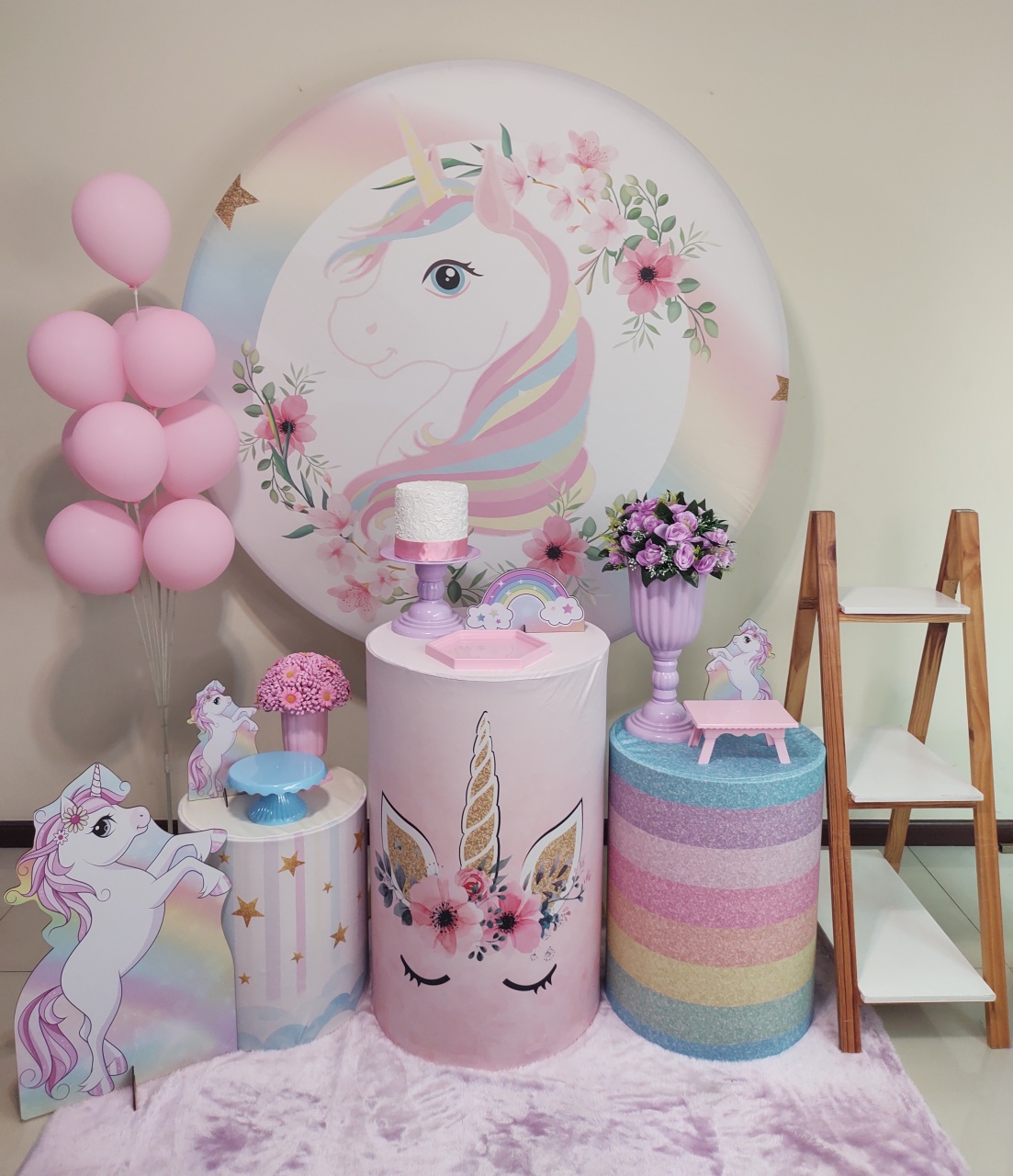 Unicórnio Kit 2 - Senhora Pig Pegue e Monte 