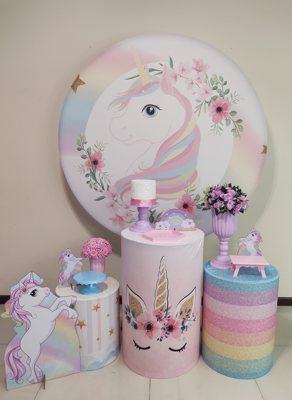 Unicórnio Kit 1 - Senhora Pig Pegue e Monte 