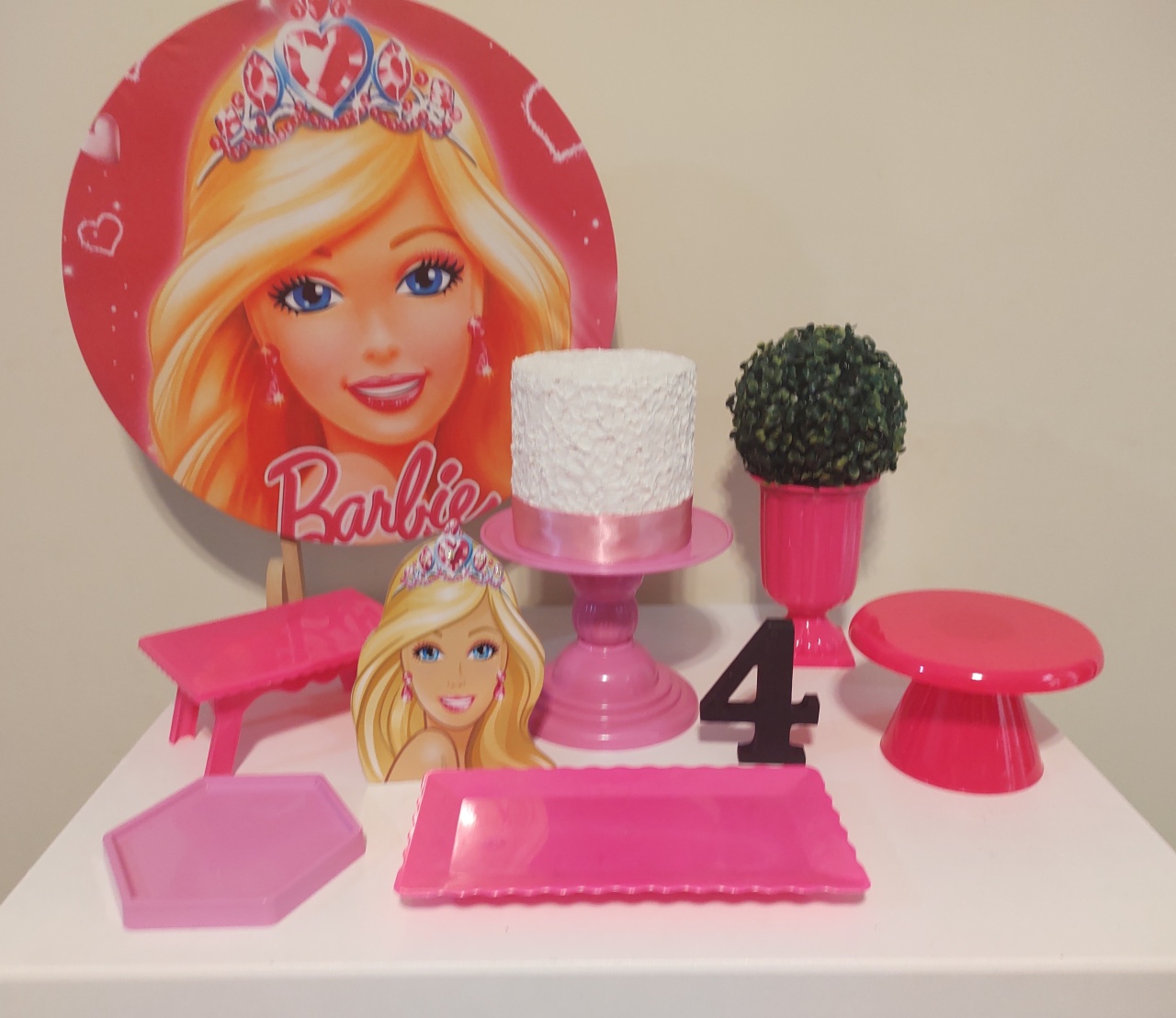 Kit Barbie  - Senhora Pig Pegue e Monte 