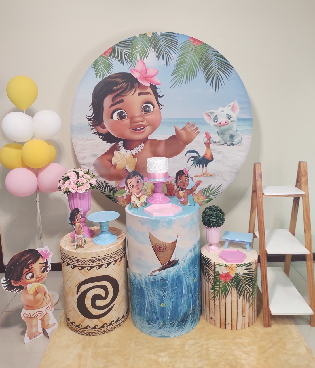 Moana Baby Kit 2 - Senhora Pig Pegue e Monte 