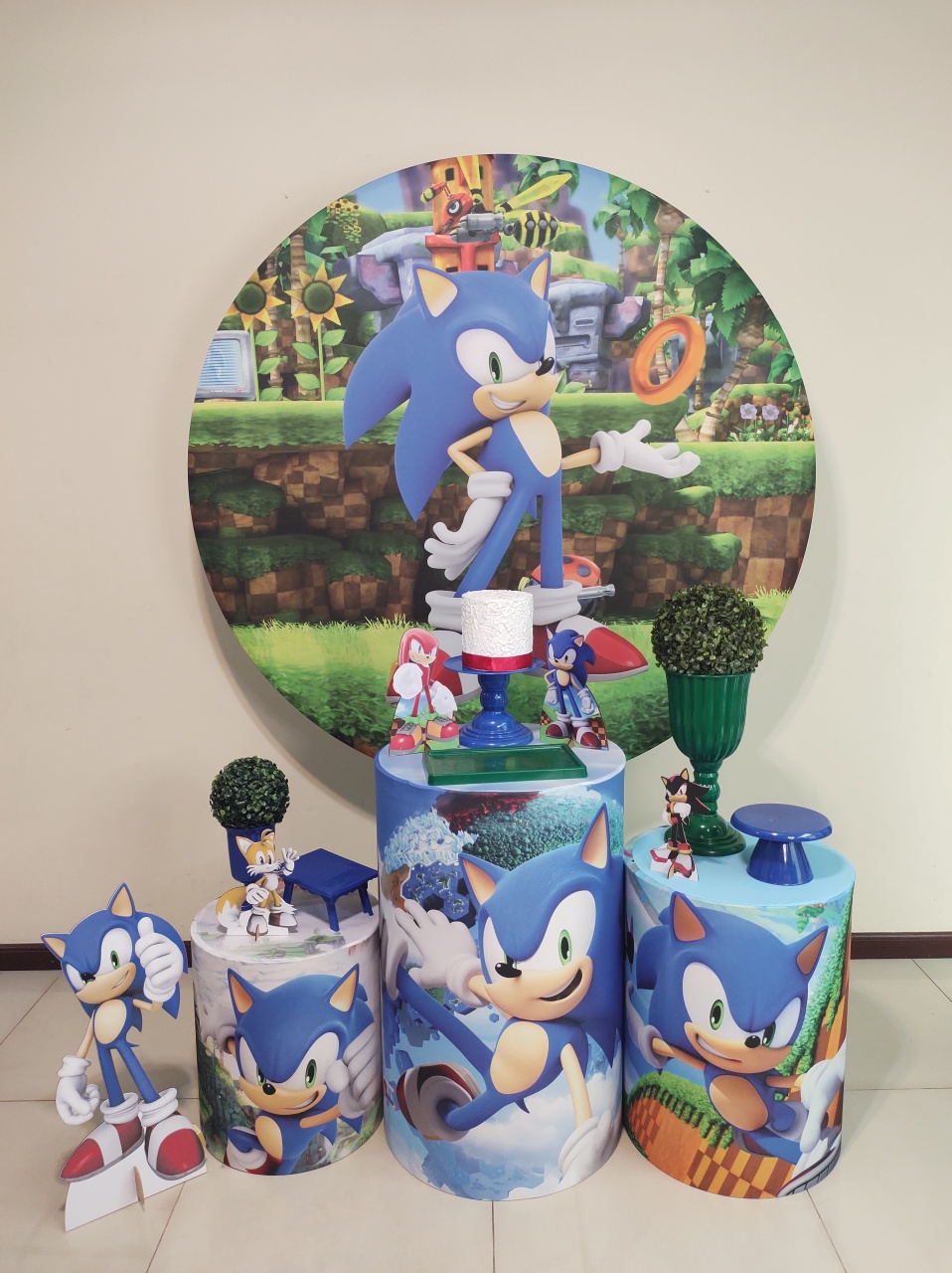 Sonic 01 Kit 1 - Senhora Pig Pegue e Monte 