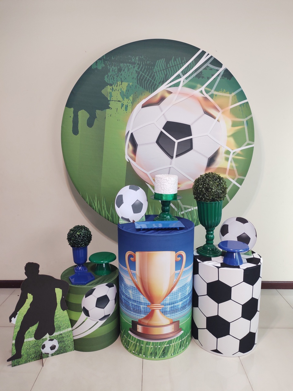 Futebol Kit 1 - Senhora Pig Pegue e Monte 