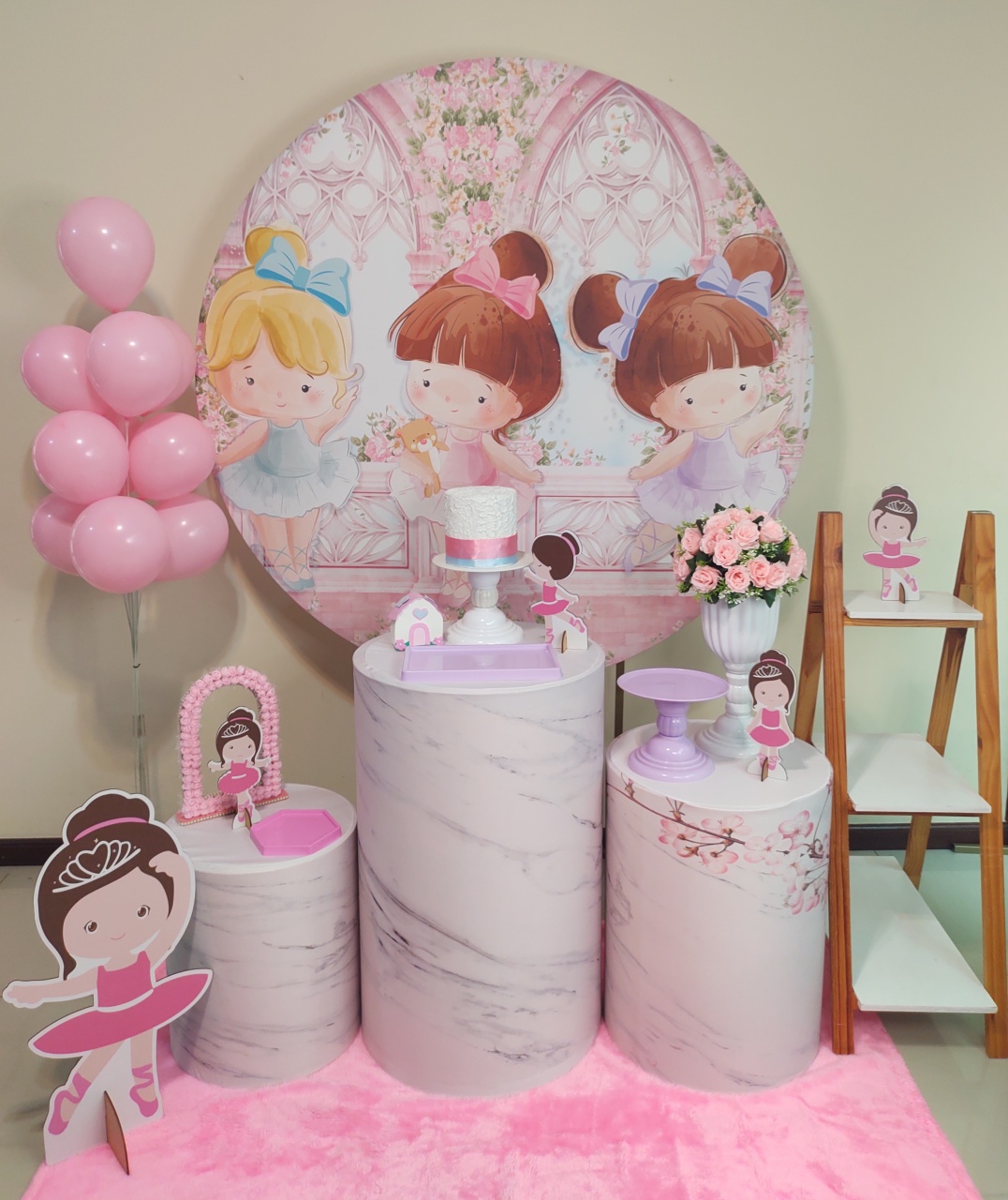 Bailarinas Kit 2  - Senhora Pig Pegue e Monte 