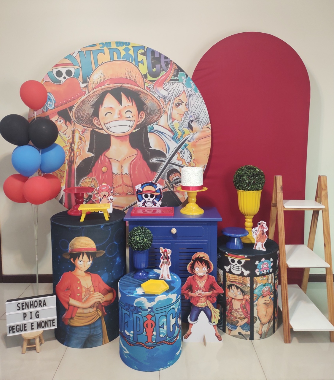 One Piece Kit 3 - Senhora Pig Pegue e Monte 