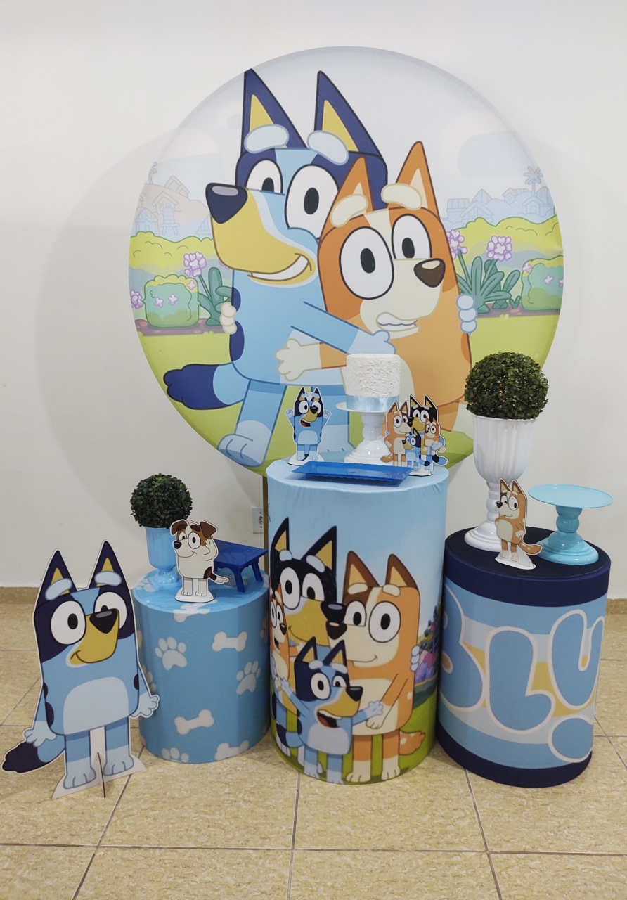 Bluey Menino Kit 1 - Senhora Pig Pegue e Monte 