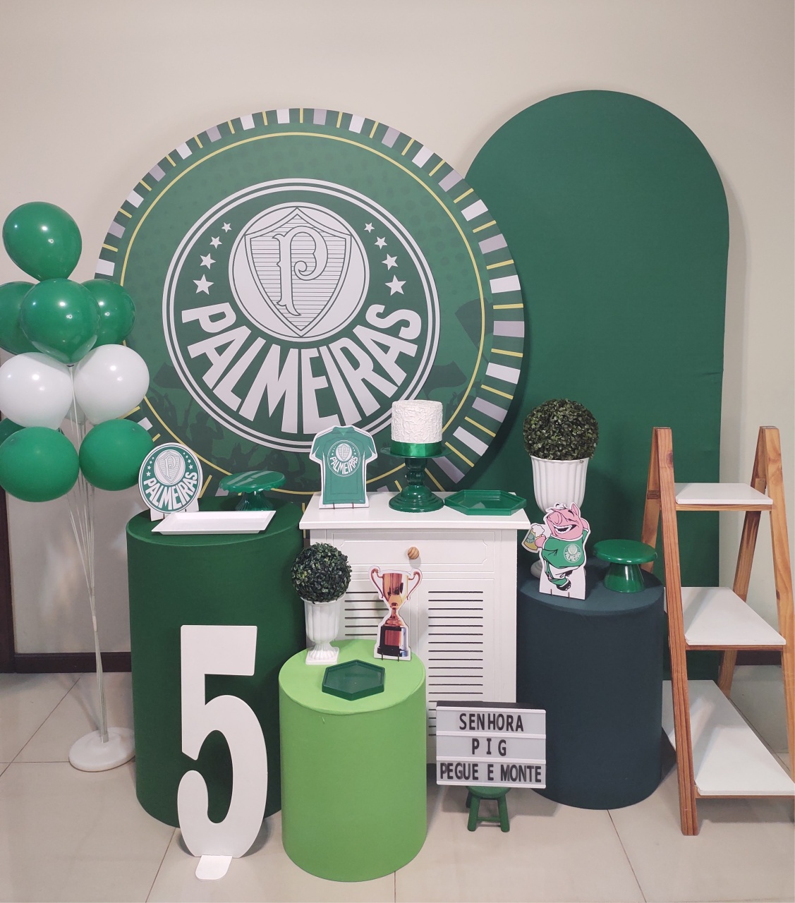 Palmeiras Kit 3 - Senhora Pig Pegue e Monte 