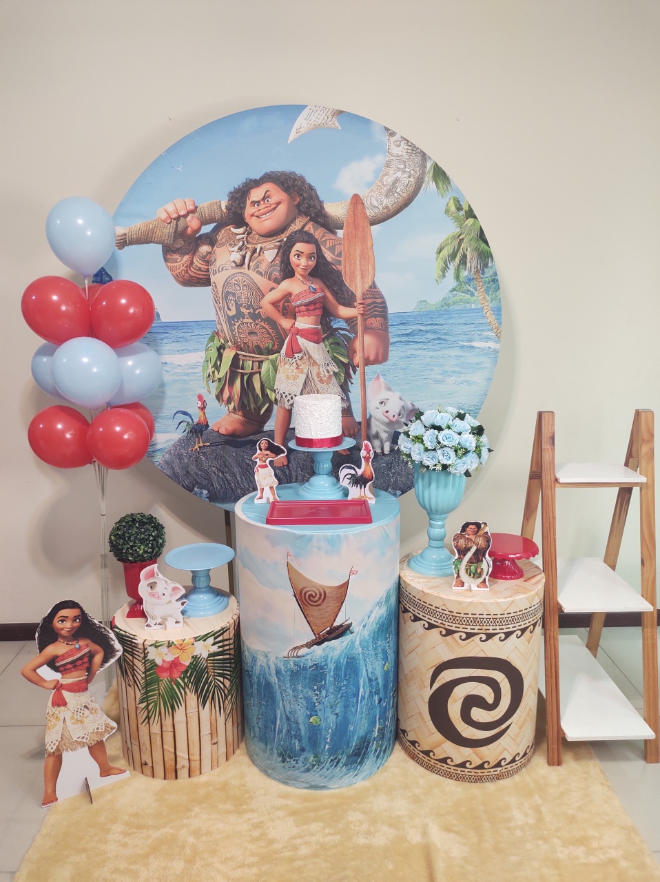 Moana Kit 2 - Senhora Pig Pegue e Monte 