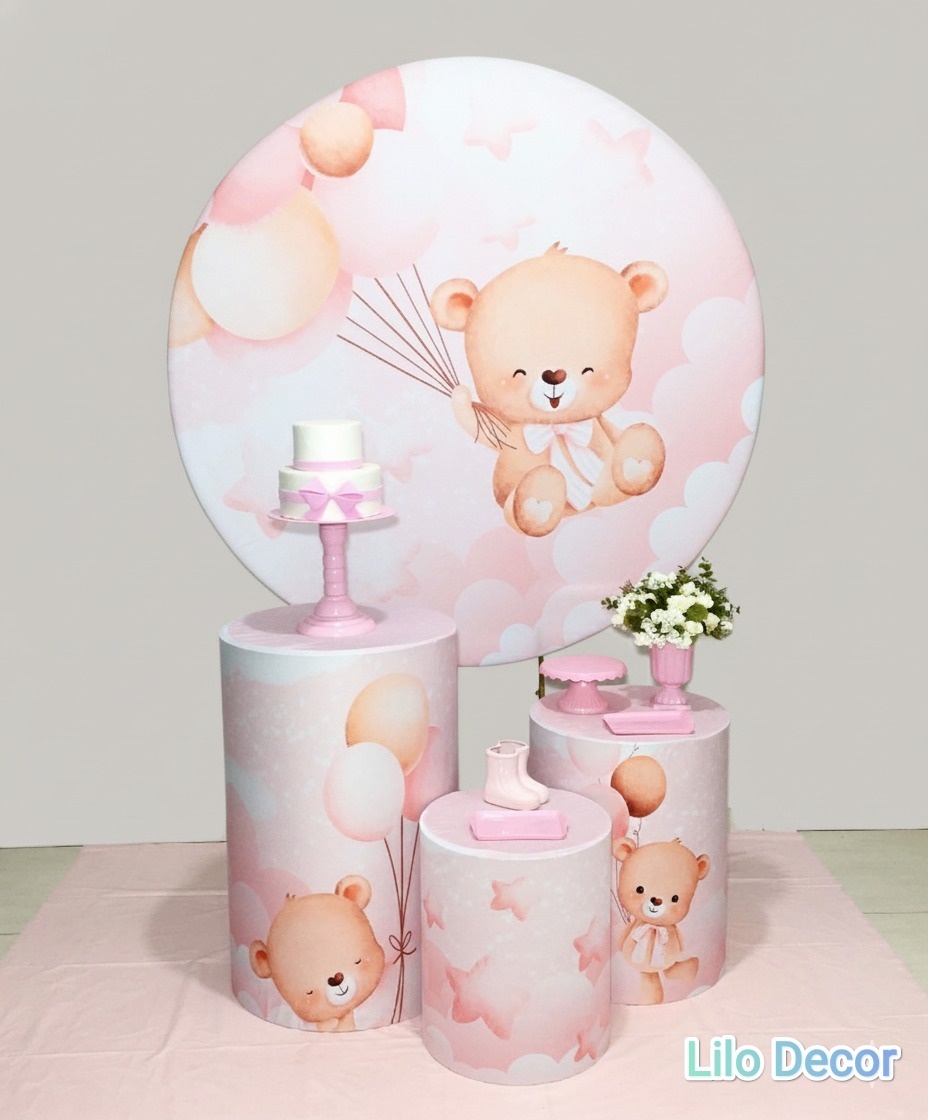 Chá de Bebê Ursinha - Lilo Decor