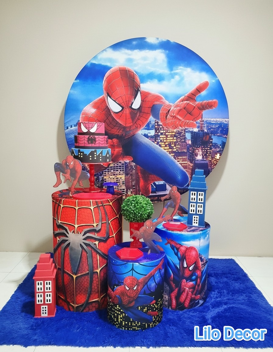 Kit Homem Aranha  - Lilo Decor