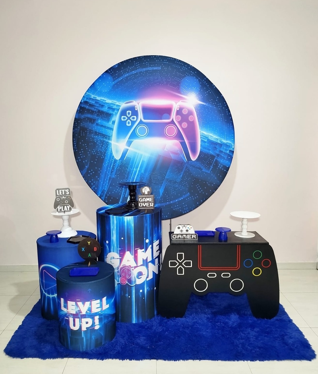 Game Com Mesa Vídeo Game  - Lilo Decor