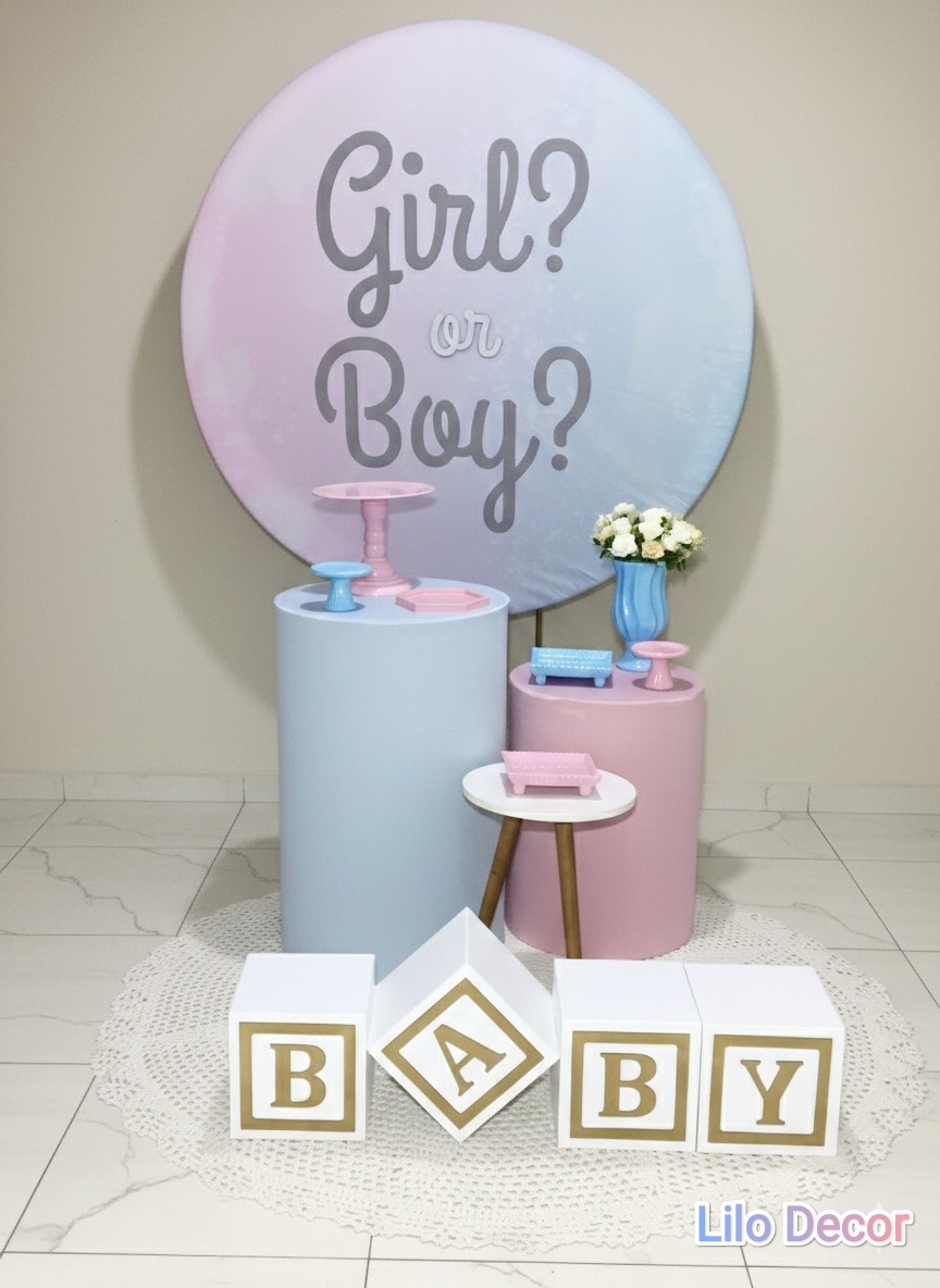 Chá Revelação - Lilo Decor