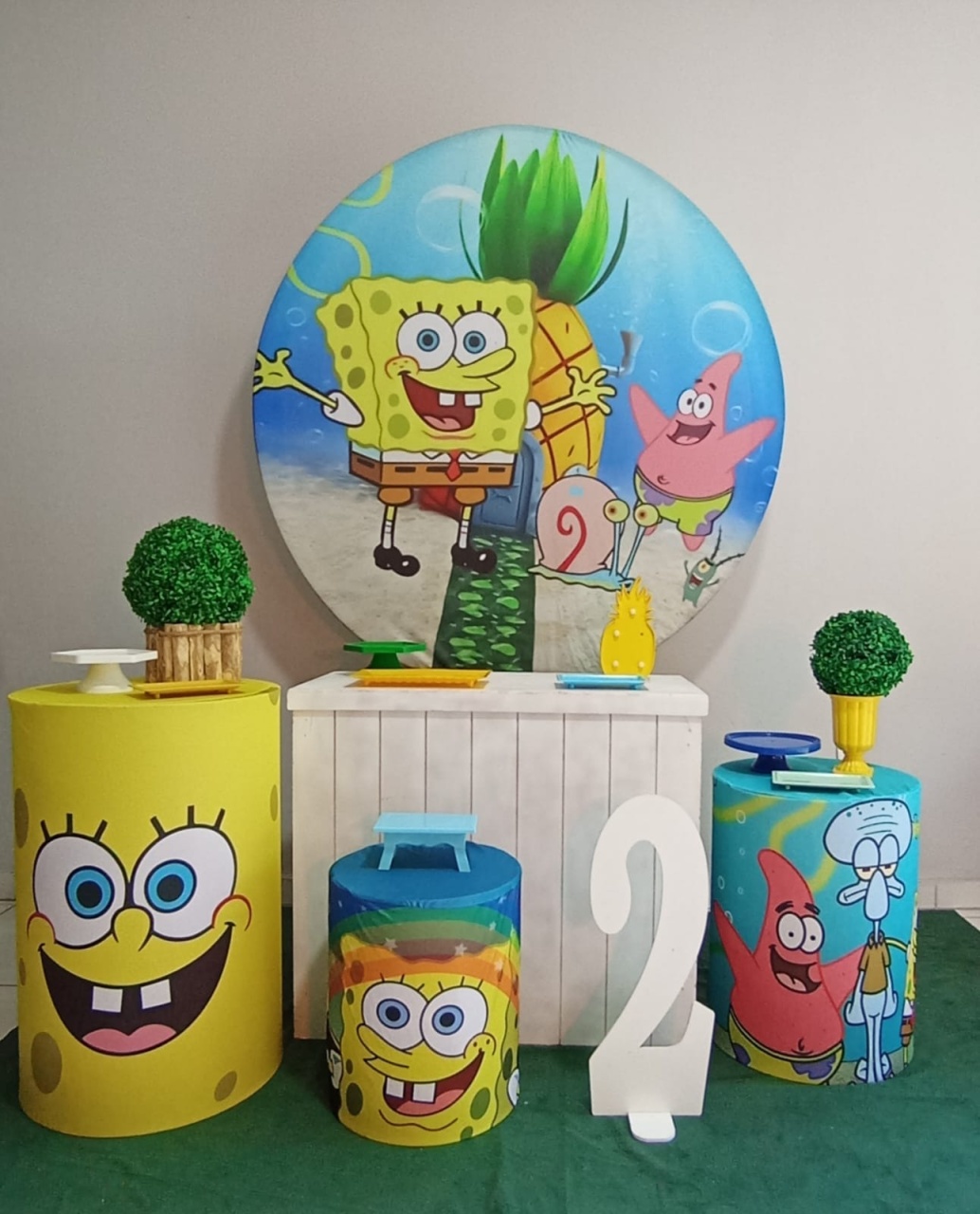 Bob Esponja M  - Loja pegue monte rc decoração