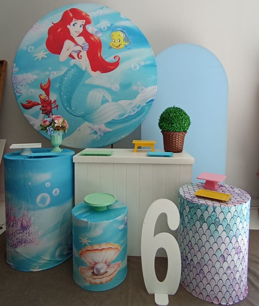 Pequena Sereia G  - Loja pegue monte rc decoração