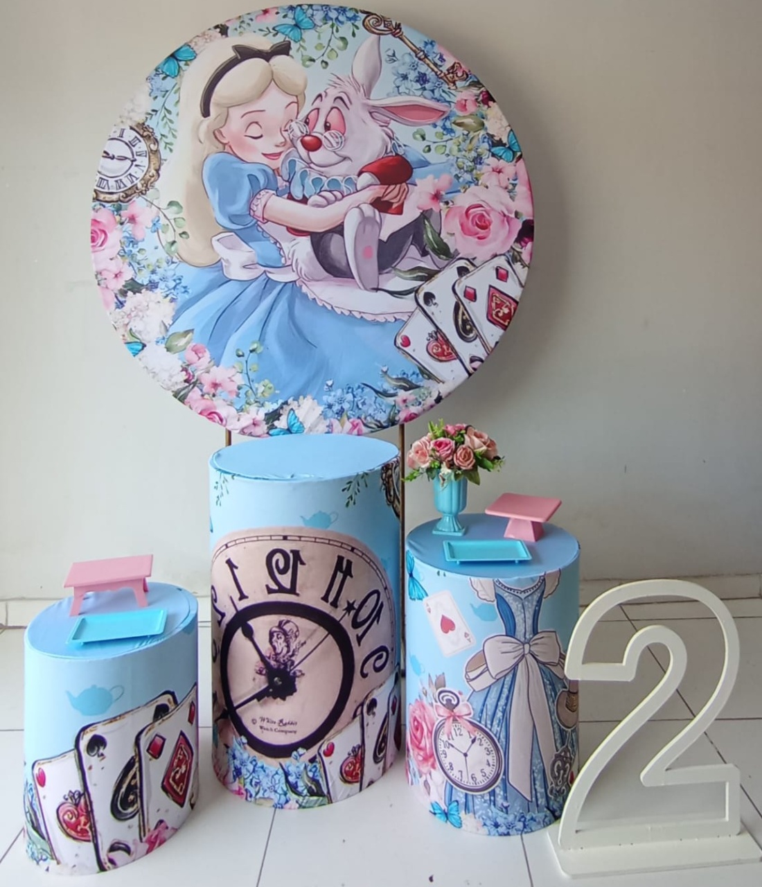 Alice No Pais das Maravilhas "P" - Loja pegue monte rc decoração